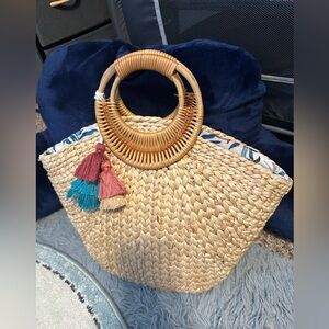 Stunning bamboo bag